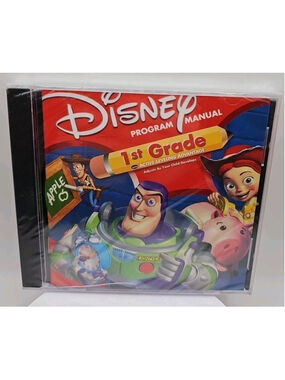 Disney 1st Grade Learning Buzz Lightyear PC Video Game New Sealed Toy Story